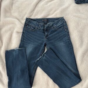 Silver Jeans Women's Straight Leg in Deep Blue